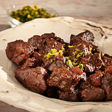 Greek Beef Stew with Gremolata